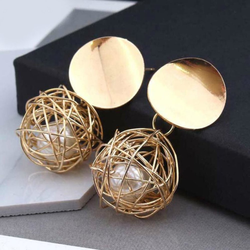 Earrings Women Stud Mada Bohemian Hoop Drop Cute Top Trendy Jewelry - Picture 8 of 8